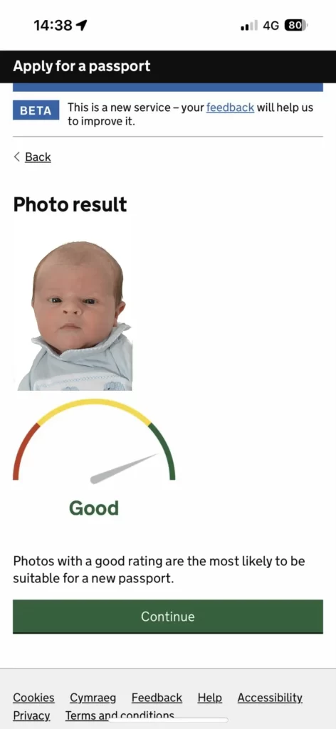 Digital Baby Passport Results Good